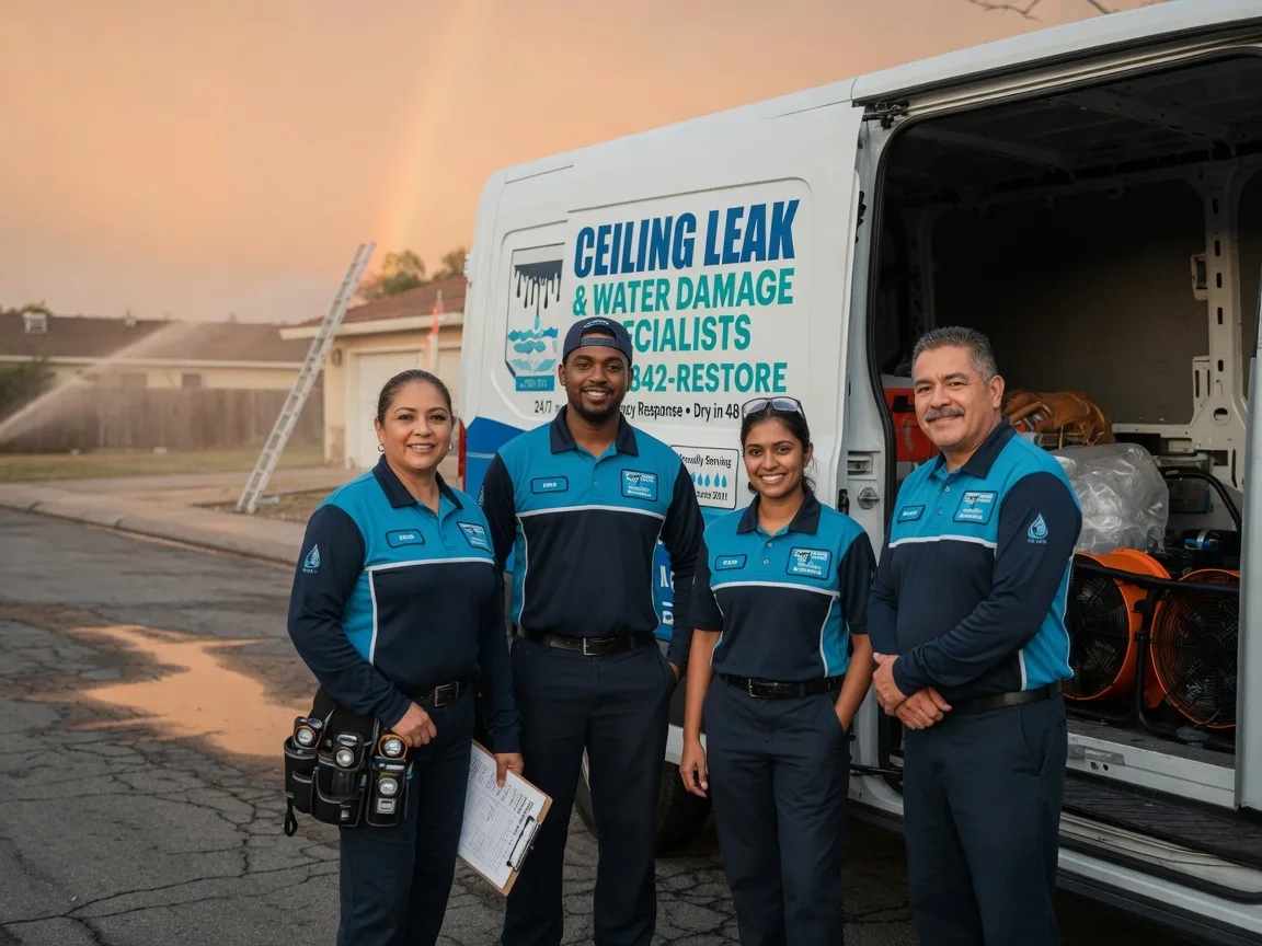 Ceiling Leak Cleanup company in Lampe, MO